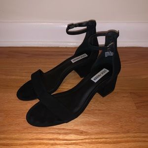 Women’s Black Suede Steve Madden Heels